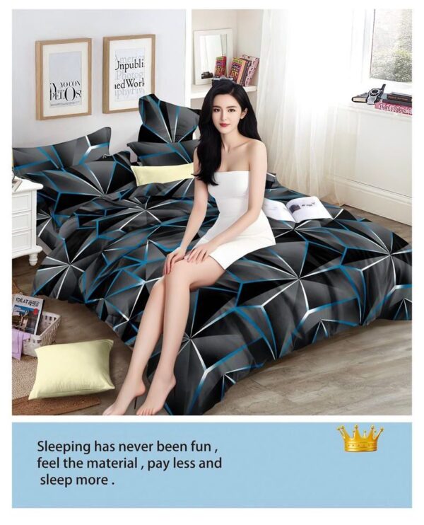 Bedsheet 3 (4 Pillow Cases)